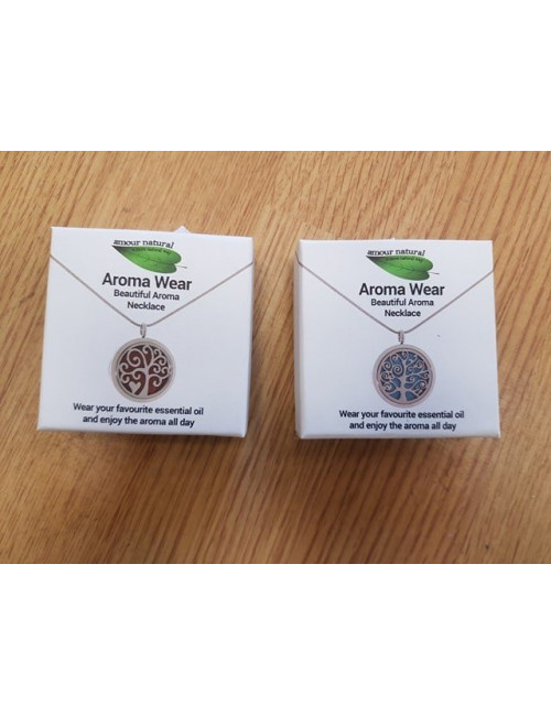 Aromatherapy Necklace model nr1 "Tree"