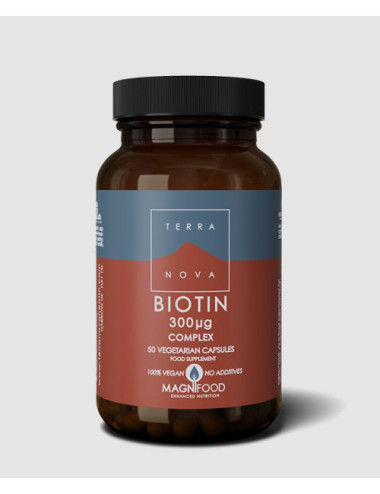 Terranova Biotin 300μg Complex 50 capsules