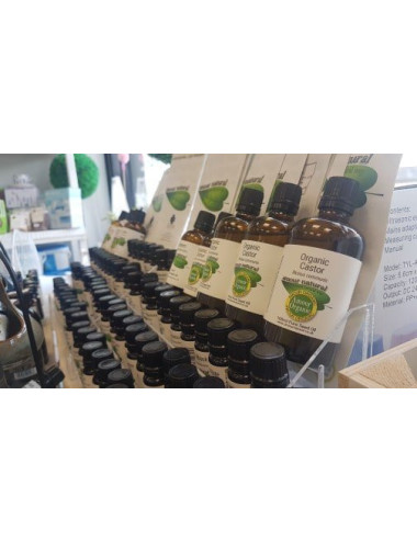 Castor Oil, Organic Ricinus Communis, 50ml / Olejek Rycynowy
