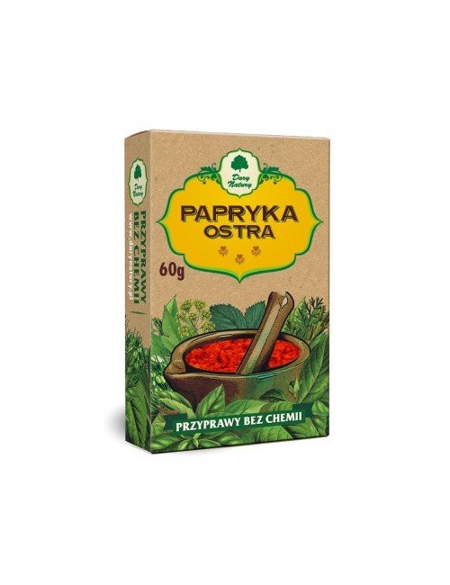 Hot Paprika 60g, Naturally chemicals free
